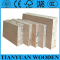 Linyi 15mm 18mm placa de madeira do bloco de 21mm para a mobília